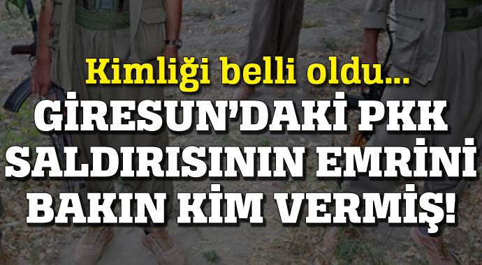 PKK&#039;lılar Giresun saldırısı emrini 20 gün önce almış!