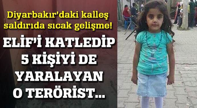 Diyarbakır&#039;da Elif&#039;i roketle vuran PKK&#039;lı böyle vuruldu!