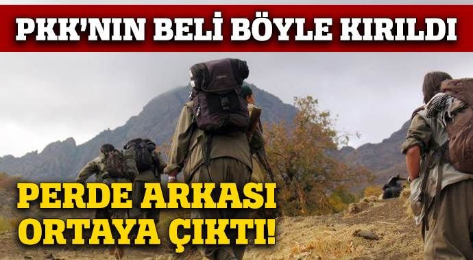 PKK&#039;nın beli böyle kırıldı
