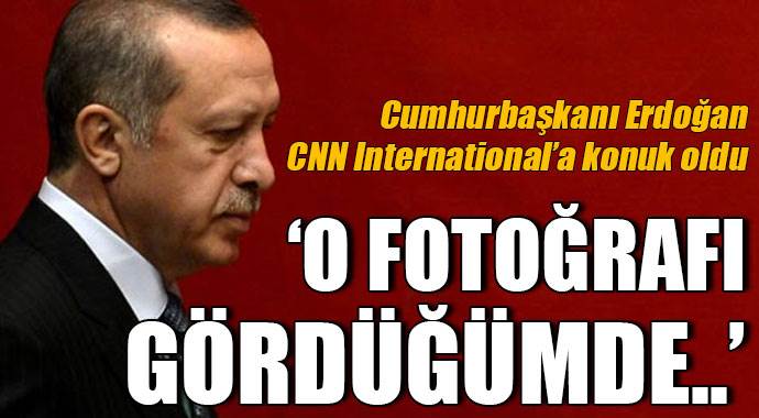 Erdoğan CNN International&#039;a konuk oldu: &#039;Bunları görmek istemiyoruz&#039;