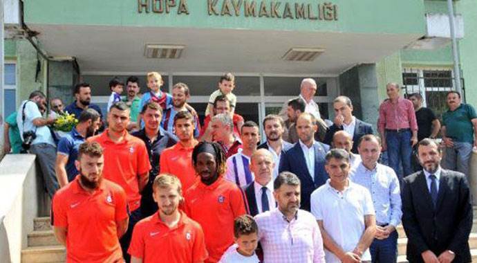 Trabzonspor&#039;un Hopa ziyaretinden dram çıktı