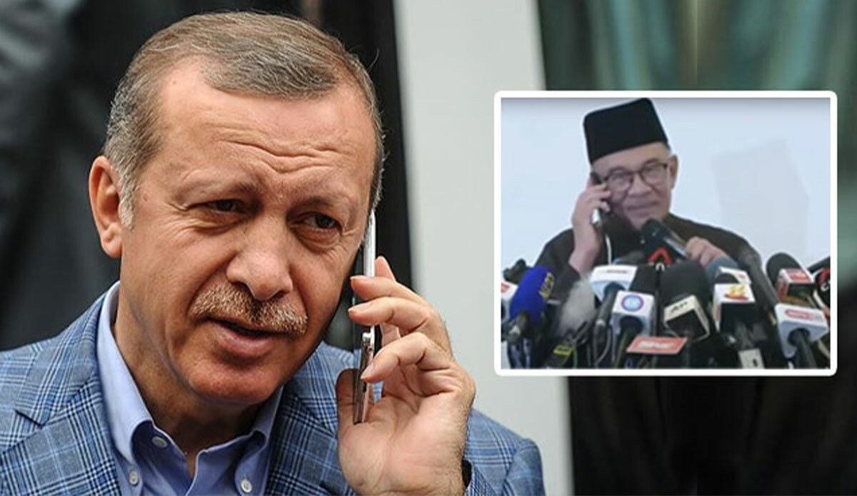 Cumhurbaşkanı Erdoğan&#039;dan Malezya&#039;nın yeni başbakanına tebrik telefonu! Canlı yayında dinletti