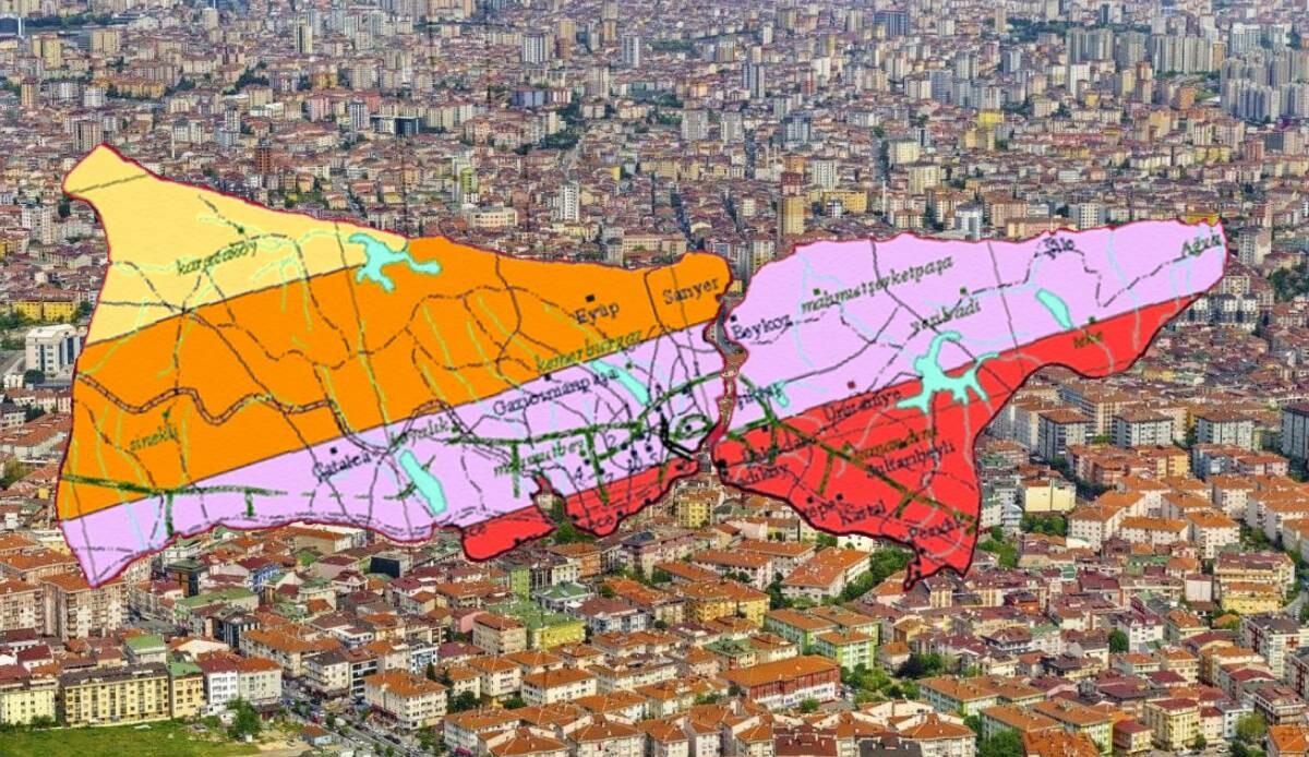 İstanbul ilçe ilçe deprem risk haritası 2023! İşte İstanbul fay hattının etkileyeceği bölgeler
