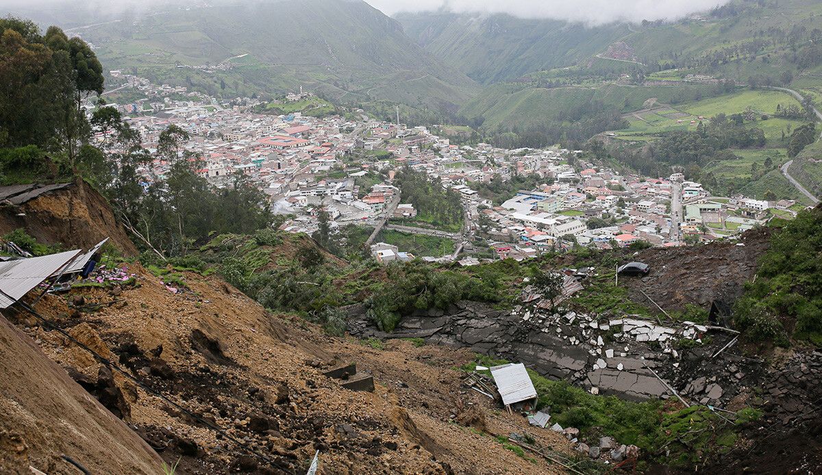 Ekvador&#039;da &#039;heyelan&#039; bilançosu artıyor: Can kaybı 21&#039;e yükseldi