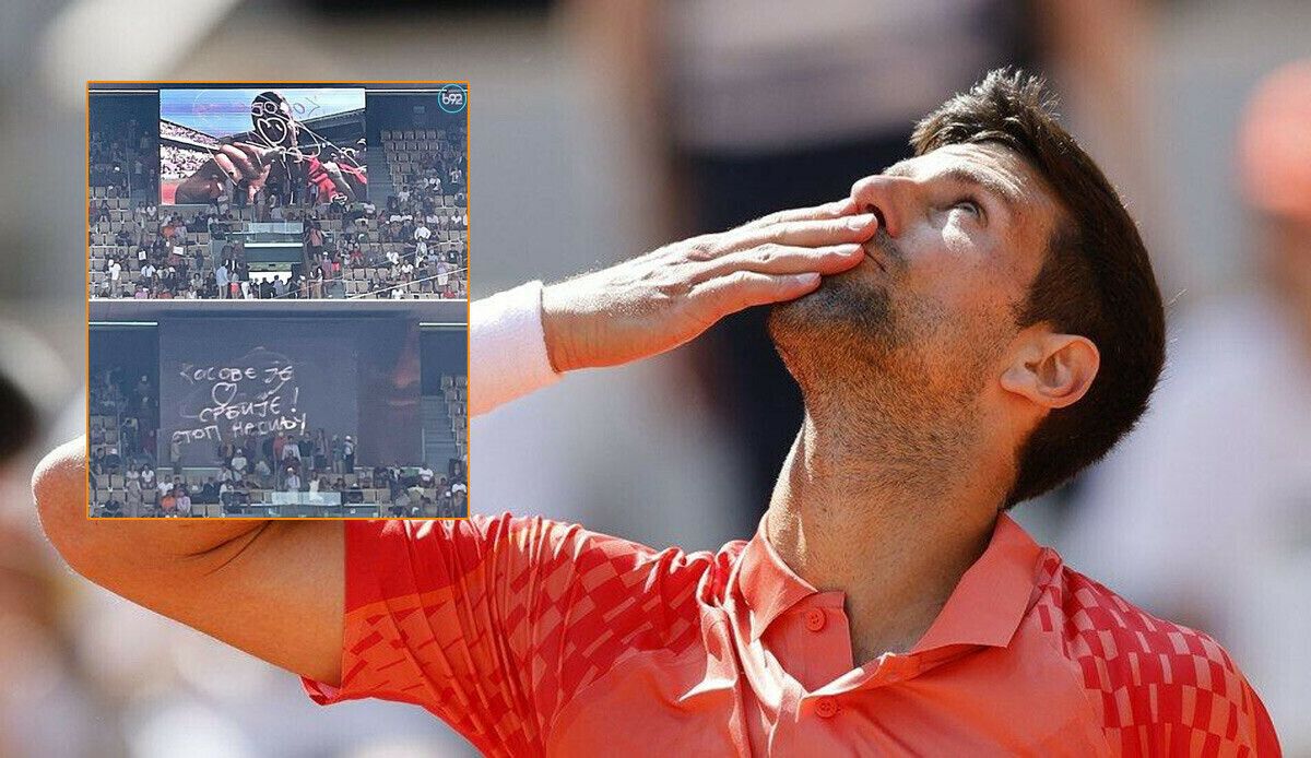 Novak Djokovic&#039;in Roland Garros&#039;taki Kosova çıkışı nedeniyle disiplin cezası alması isteniyor