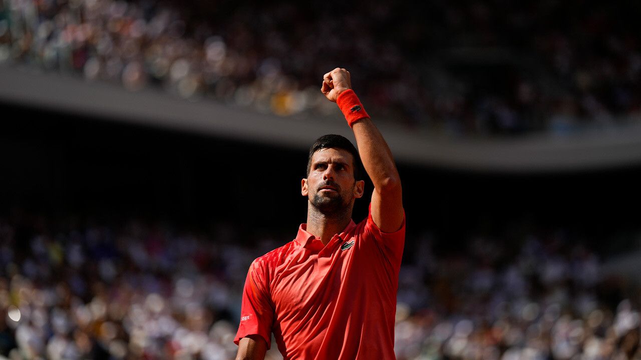 Fransa Açık&#039;ta ilk finalist Novak Djokovic oldu