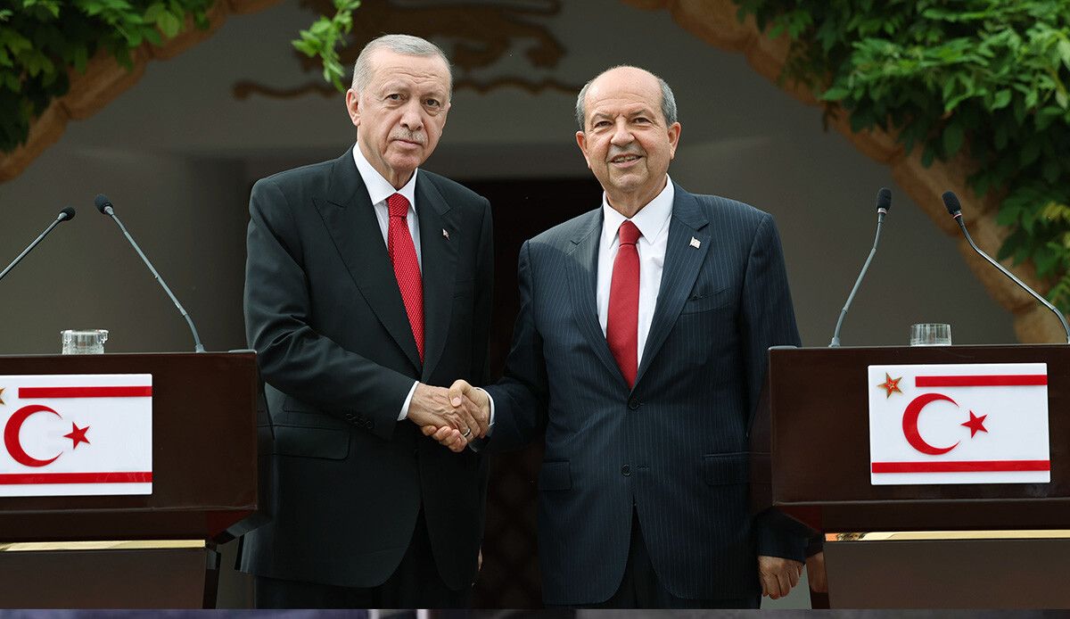 Erdoğan Kıbrıs&#039;tan Avrupa&#039;yı Doğu Akdeniz için uyardı: Gerekeni yaparız