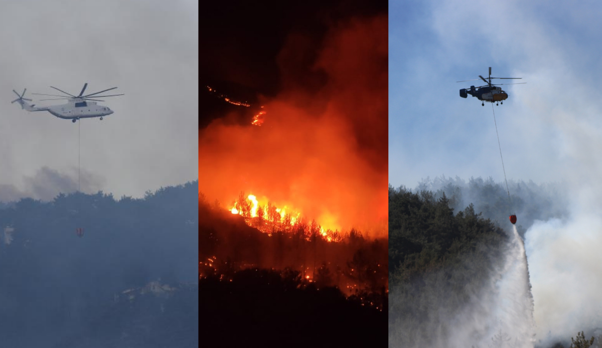 HATAY, MERSİN VE ÇANAKKALE ORMAN YANGINLARINDA SON DURUM… Orman yangınları neden çıktı, yangınlar söndürüldü mü?