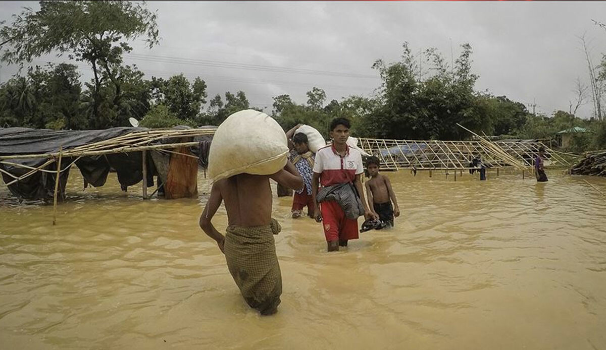 Myanmar&#039;da şiddetli yağışlar: 3&#039;ü çocuk 4 kişi hayatını kaybetti!