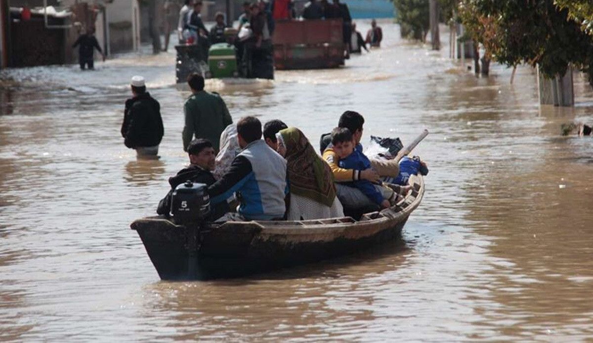 İran&#039;da sel felaketi! 101 köy zarar gördü
