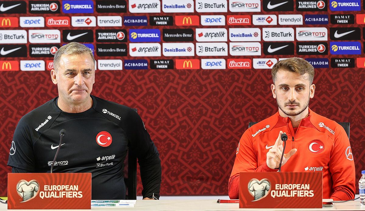 Stefan Kuntz ve Kerem Aktürkoğlu, Türkiye - Ermenistan maçı öncesi galibiyetin şifresini verdi