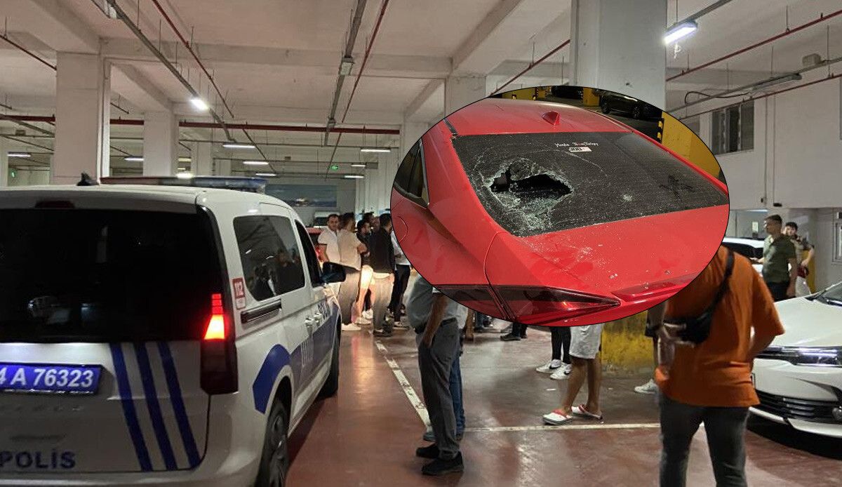 Bayrampaşa’da İSPARK otoparkında araçlara taşlı saldırı: 15 aracın camını taşla kırıp kaçtılar