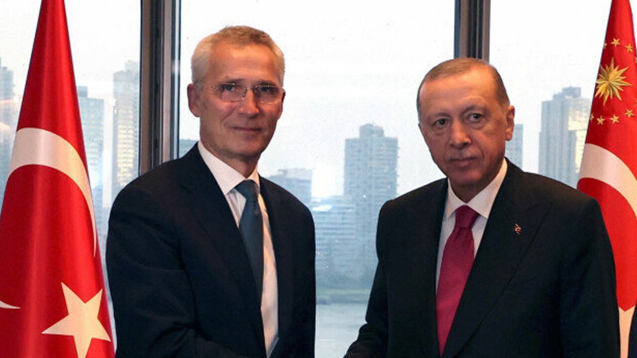 Erdoğan-Stoltenberg ile görüştü! İsveç&#039;te bizden bahsetmedi korkusu