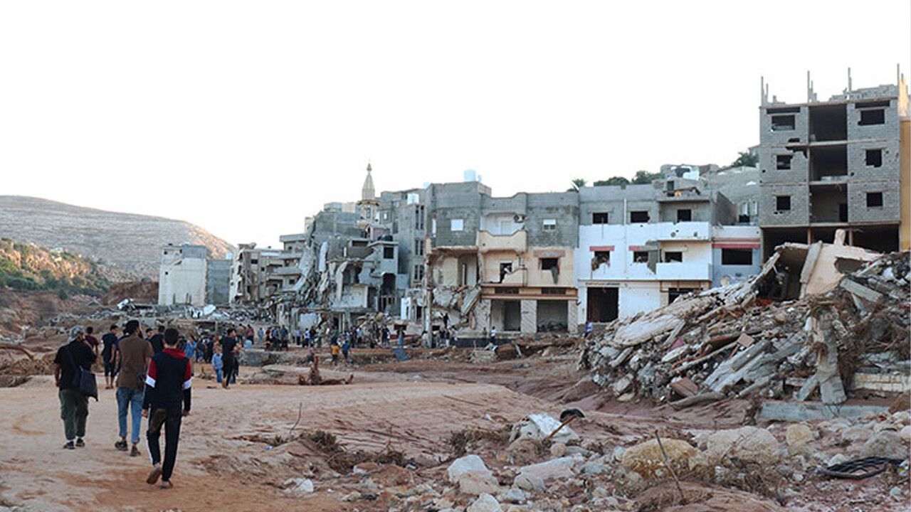 Libya&#039;da ikinci felaket alarmı! Sağanak evleri yıktı, halk endişeli