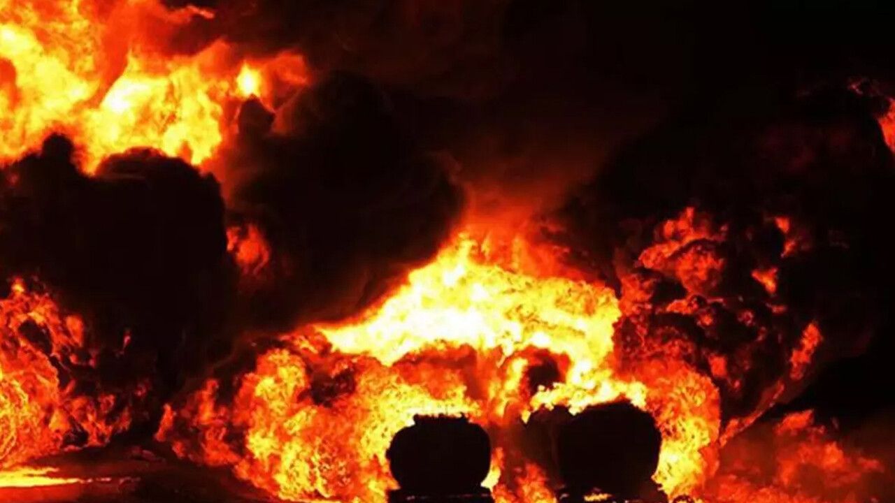 Nijerya&#039;da petrol tankeri patladı: Çok sayıda kişi hayatını kaybetti
