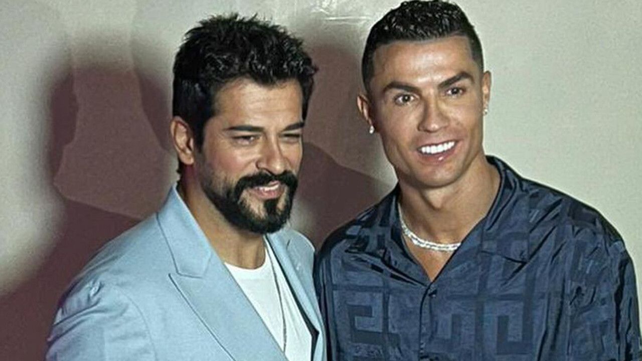 Burak Özçivit ile Ronaldo buluşması sosyal medyayı salladı, yapılan yorumlar herkesi güldürdü