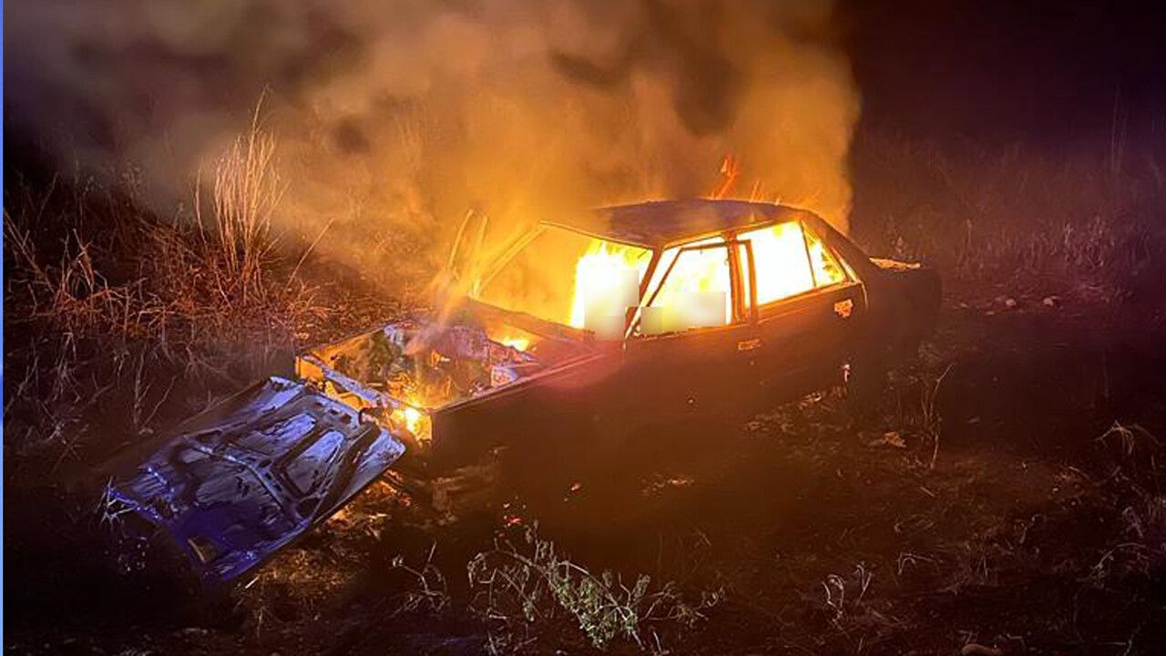 Siirt&#039;te kaza yapan LPG&#039;li araç alev aldı: 6 kişi yanarak can verdi