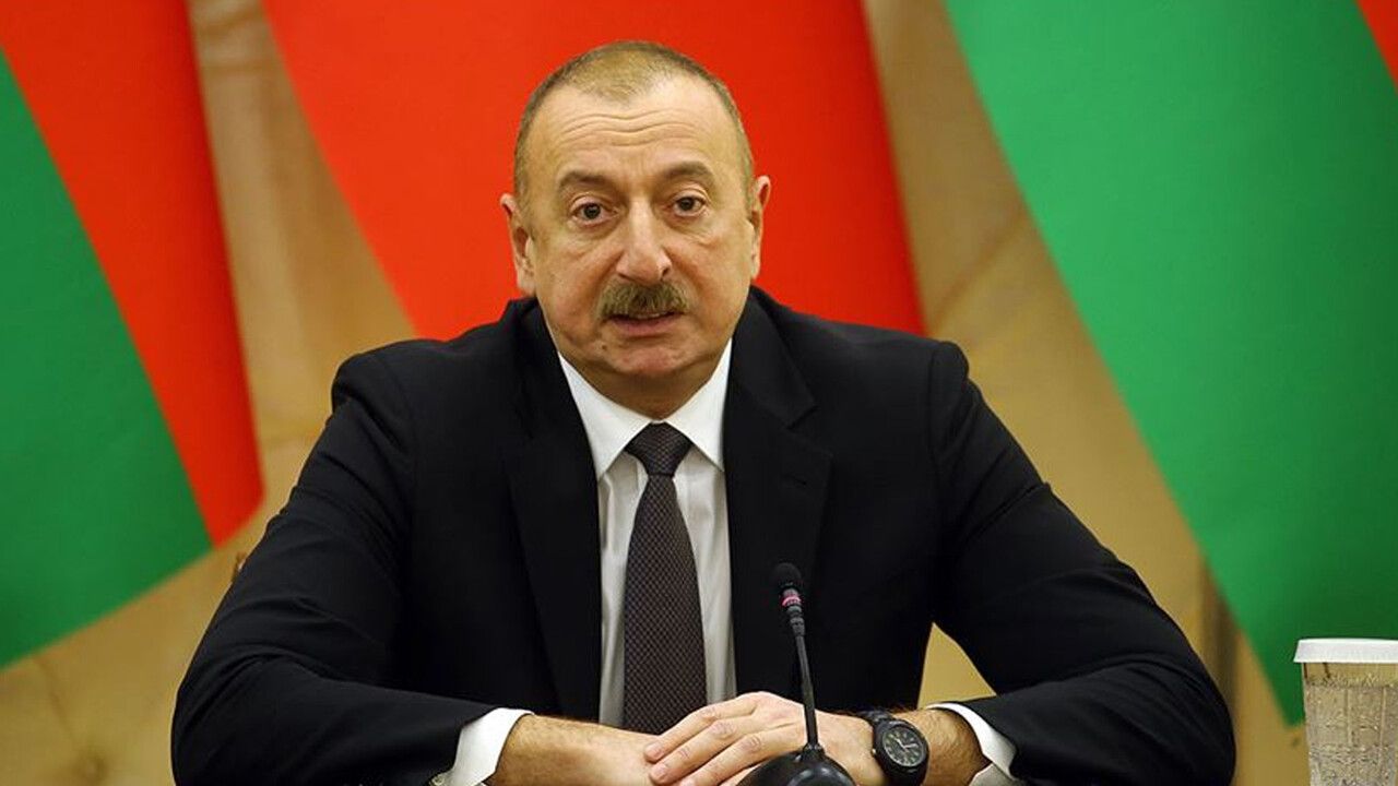 Aliyev&#039;den Filistin&#039;de &#039;2 devletli çözüm&#039; mesajı: &#039;Gerilimin bir an önce giderilmesini umuyoruz&#039;