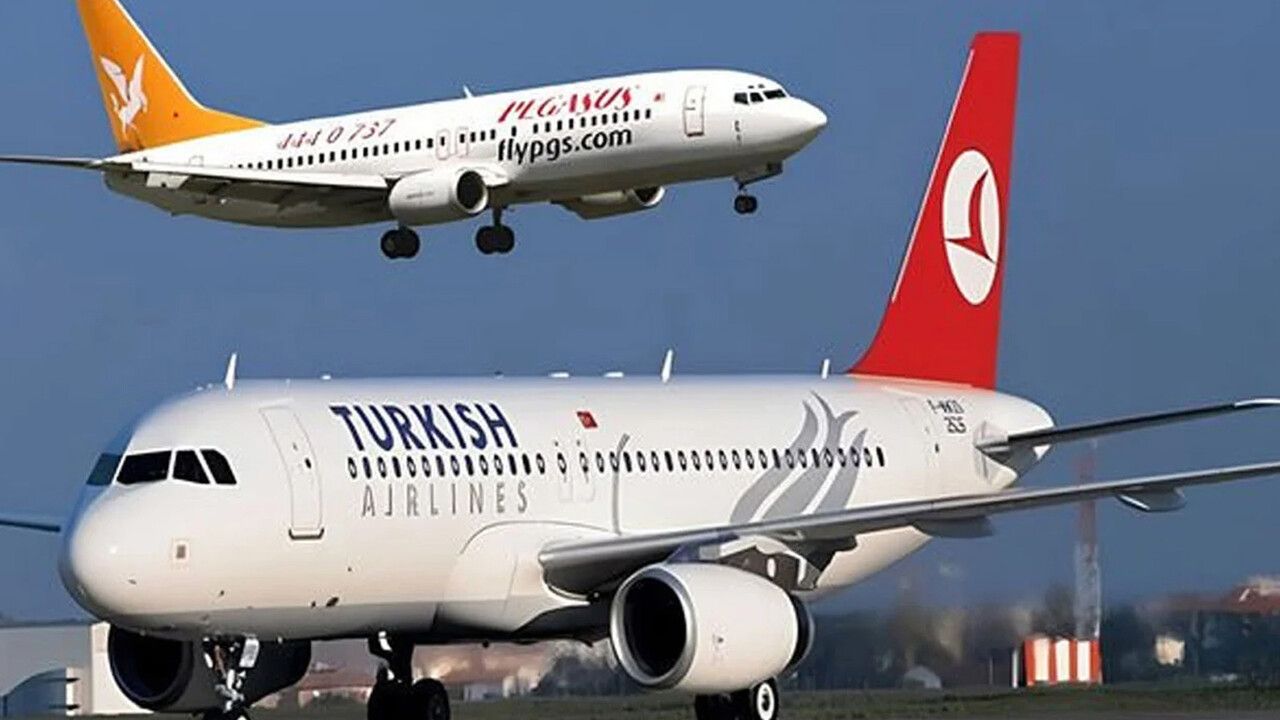 Uçuşlara fırtına engeli: THY ve Pegasus&#039;un 187 İstanbul seferi iptal edildi