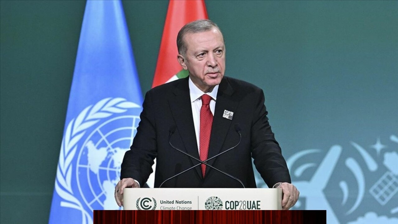 Cumhurbaşkanı Erdoğan, İklim Zirvesi&#039;nde dünya liderlerinin gözüne bakarak söyledi: &quot;İsrail&#039;den hesap sorulmalı&quot;