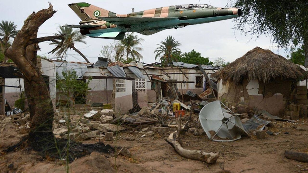 Nijerya&#039;da vahşet! Ordu yanlışlıkla köyü bombaladı, onlarca kişi öldü