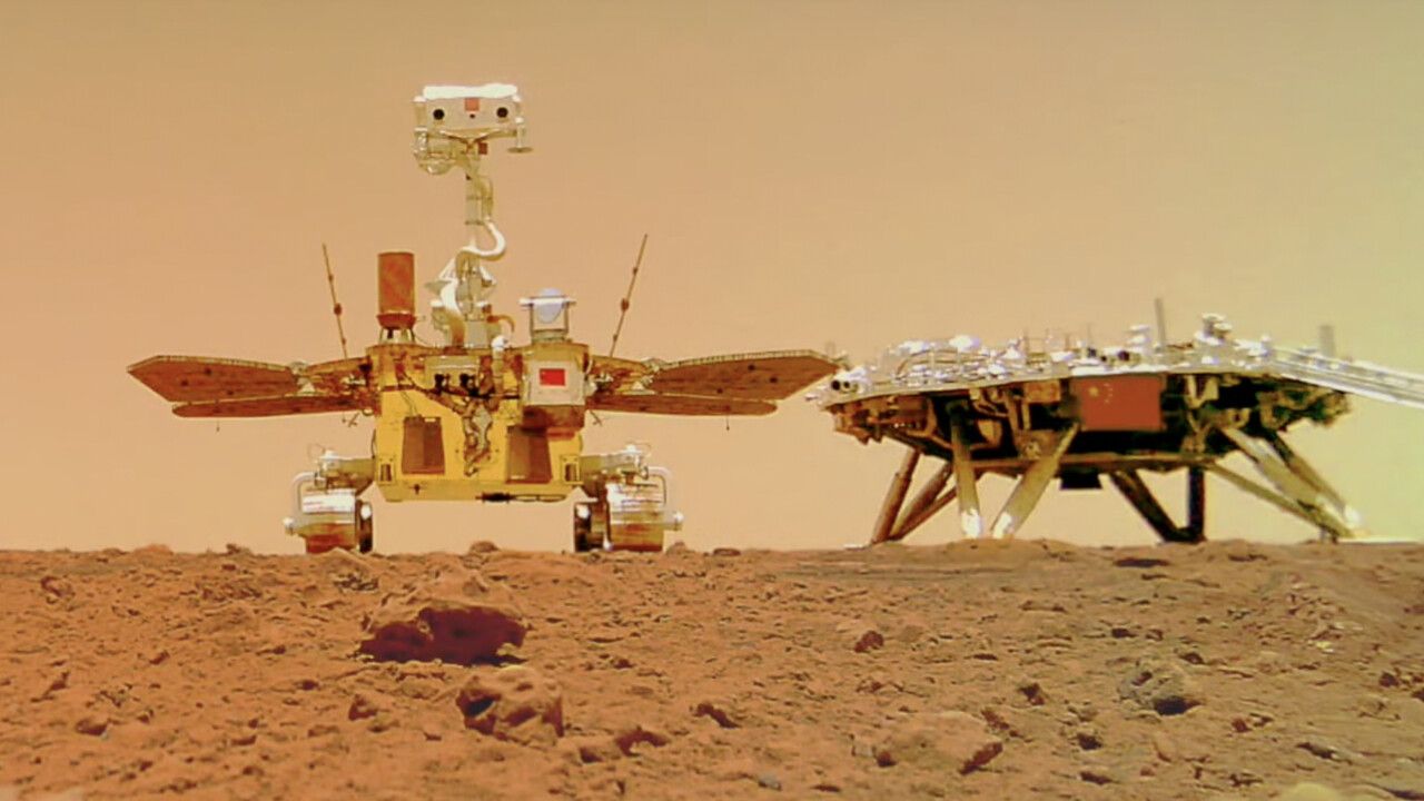 Çin&#039;in Mars keşif aracı Zhurong&#039;dan çarpıcı keşif: Yeraltında gömülü altıgen yapılar buldu
