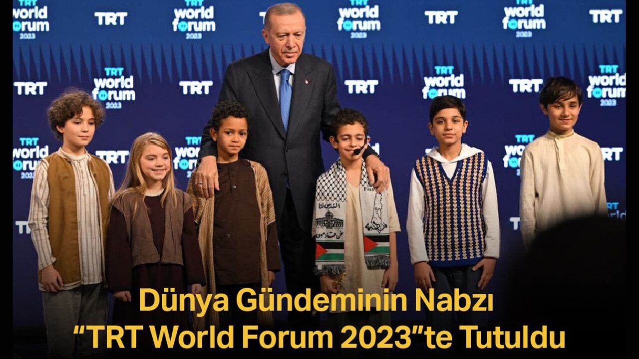 Dünya gündeminin nabzı “TRT World Forum 2023”te tutuldu