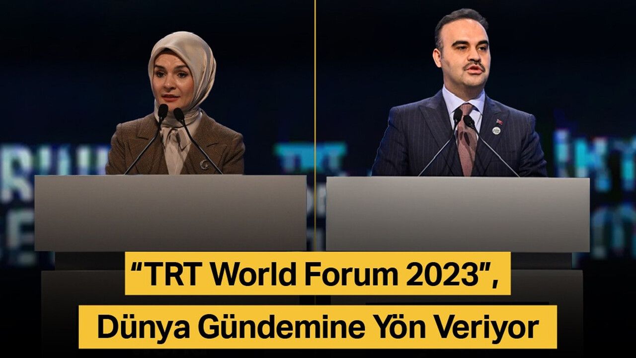 TRT World Forum 2023, dünya gündemine yön veriyor