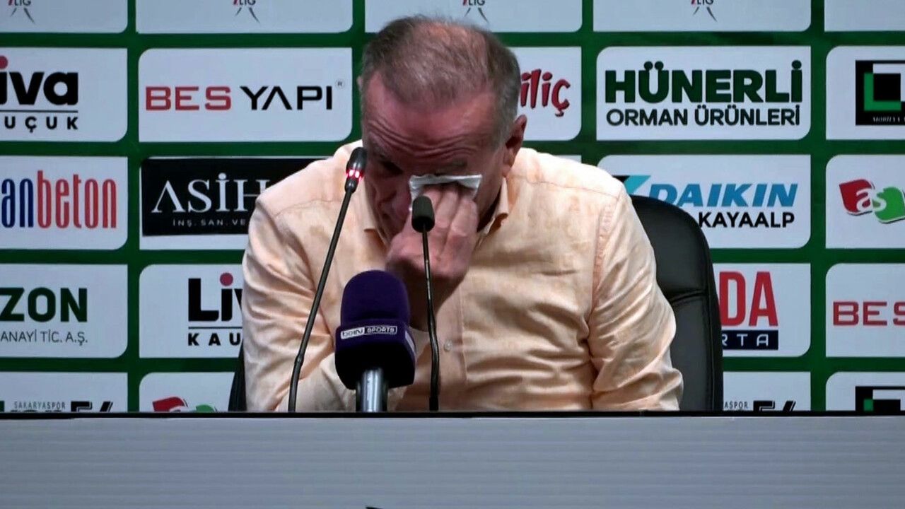 Süper Lig&#039;den geldikleri seviye şaşırttı! Giresunspor Teknik Direktörü canlı yayında ağlayarak yardım istedi