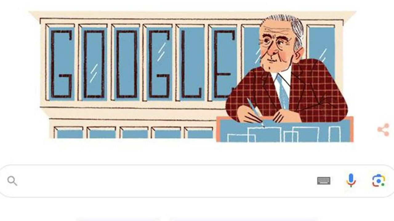Google, doodle ile ünlü Türk mimar Sedad Hakkı Eldem&#039;i andı