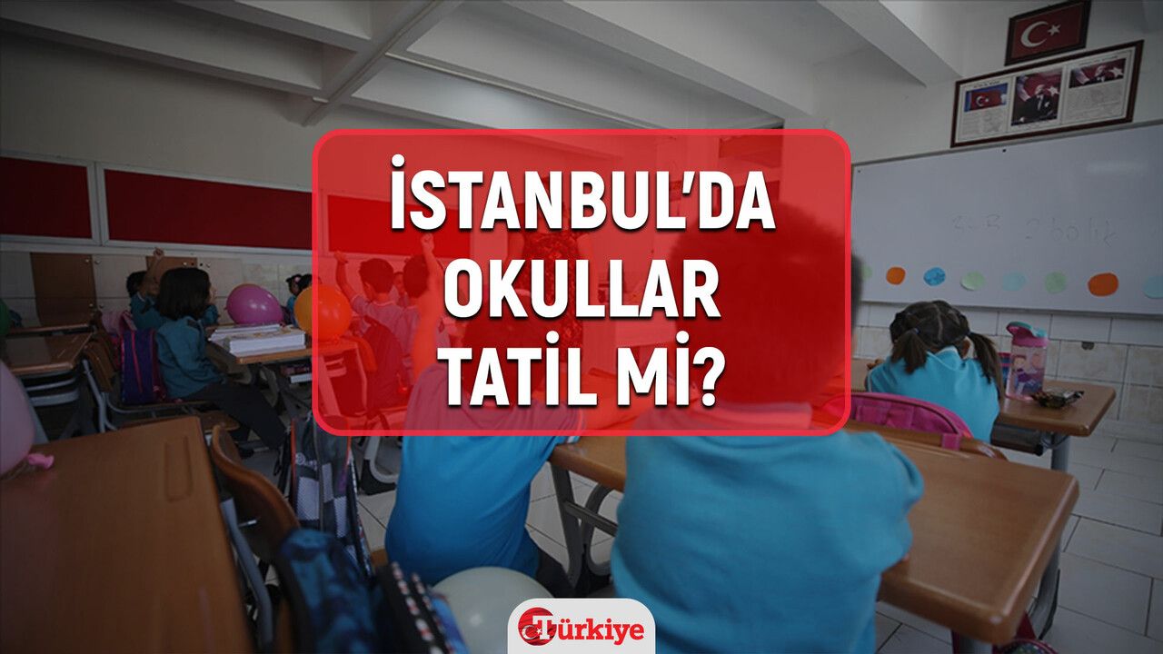 İstanbul’da yarın okullar tatil mi? 9 Ocak Salı okullar tatil mi, okul var mı yok mu?