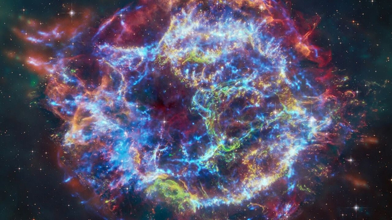 NASA süpernova kalıntısındaki &#039;Yeşil Canavar&#039;ı buldu