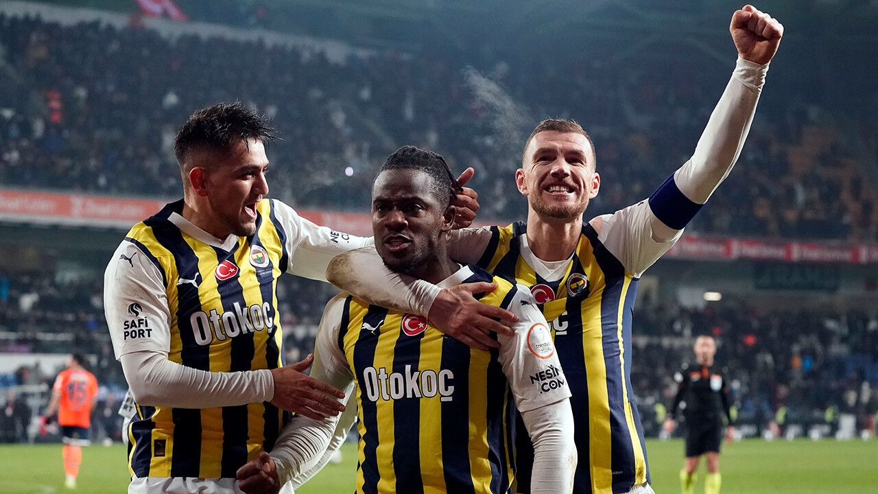 Fenerbahçe son nefeste! Başakşehir deplasmanında 3 puan Batshuayi ile geldi