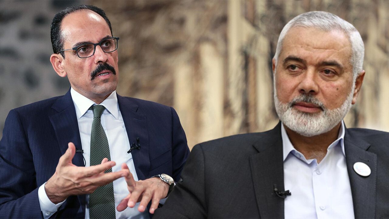MİT Başkanı İbrahim Kalın&#039;ın, Hamas liderlerinden Haniye ile görüşmesi dünyada yankı uyandırdı