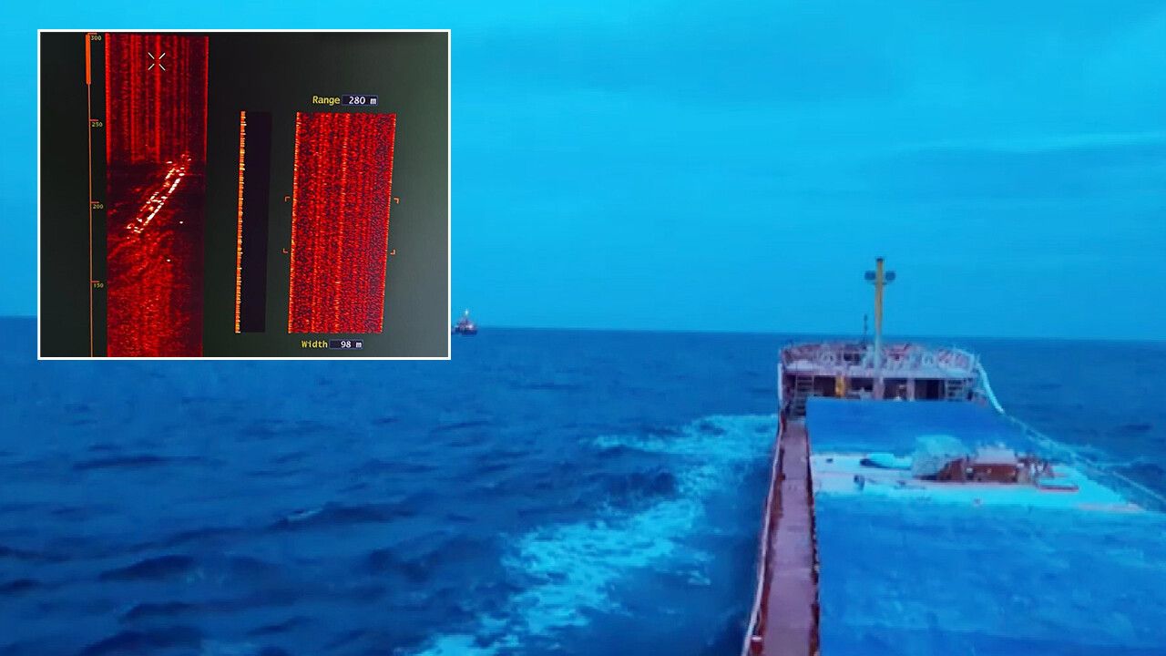 Marmara Denizi&#039;nde batan geminin yeri tespit edildi