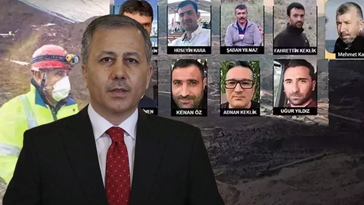 İçişleri Bakanı Yerlikaya Erzincan&#039;da maden faciasına ilişkin son durumu aktardı