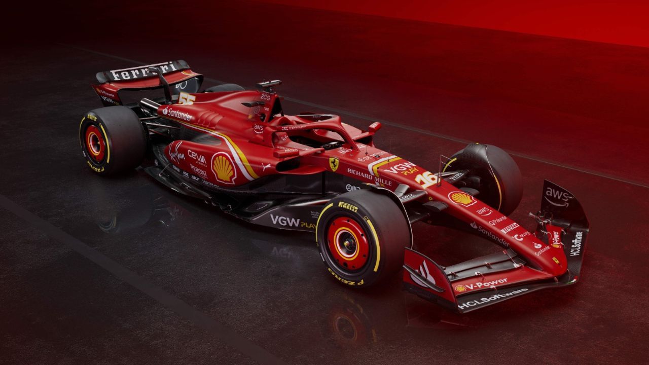 Ferrari, 2024 Formula 1 aracını tanıttı
