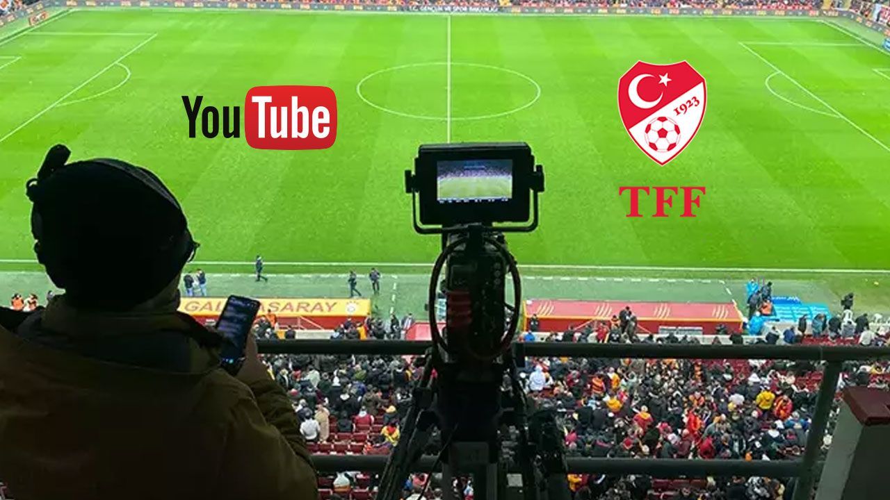 Sporseverlere müjde: TFF, lig maçlarını YouTube&#039;dan canlı yayınlayacak