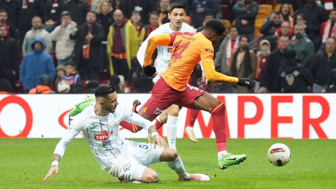 Galatasaray Rizespor maçı 6-2’lik Galatasaray üstünlüğü ile bitti