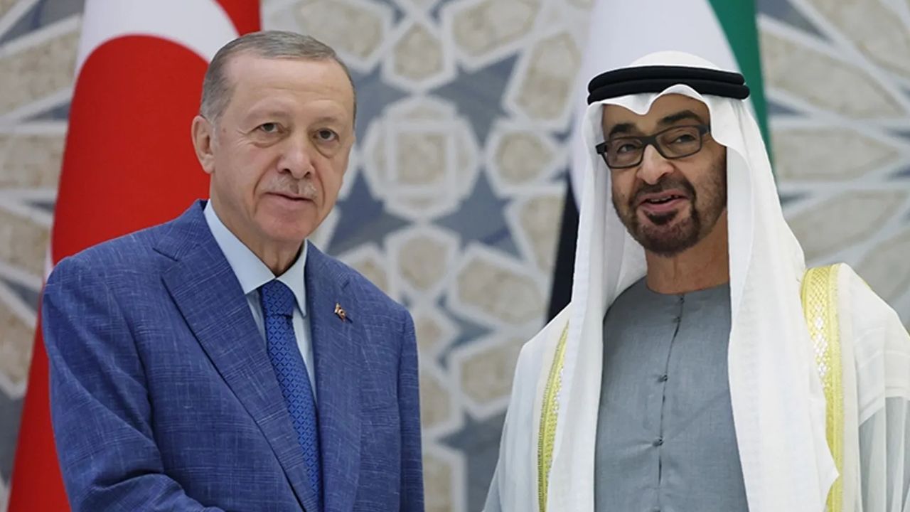 Cumhurbaşkanı Erdoğan BAE lideri Nahyan ile görüştü