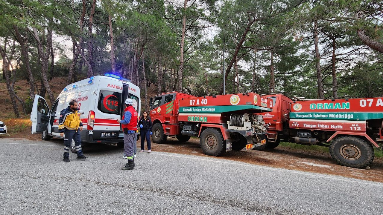 Antalya&#039;daki orman yangını kontrol altında