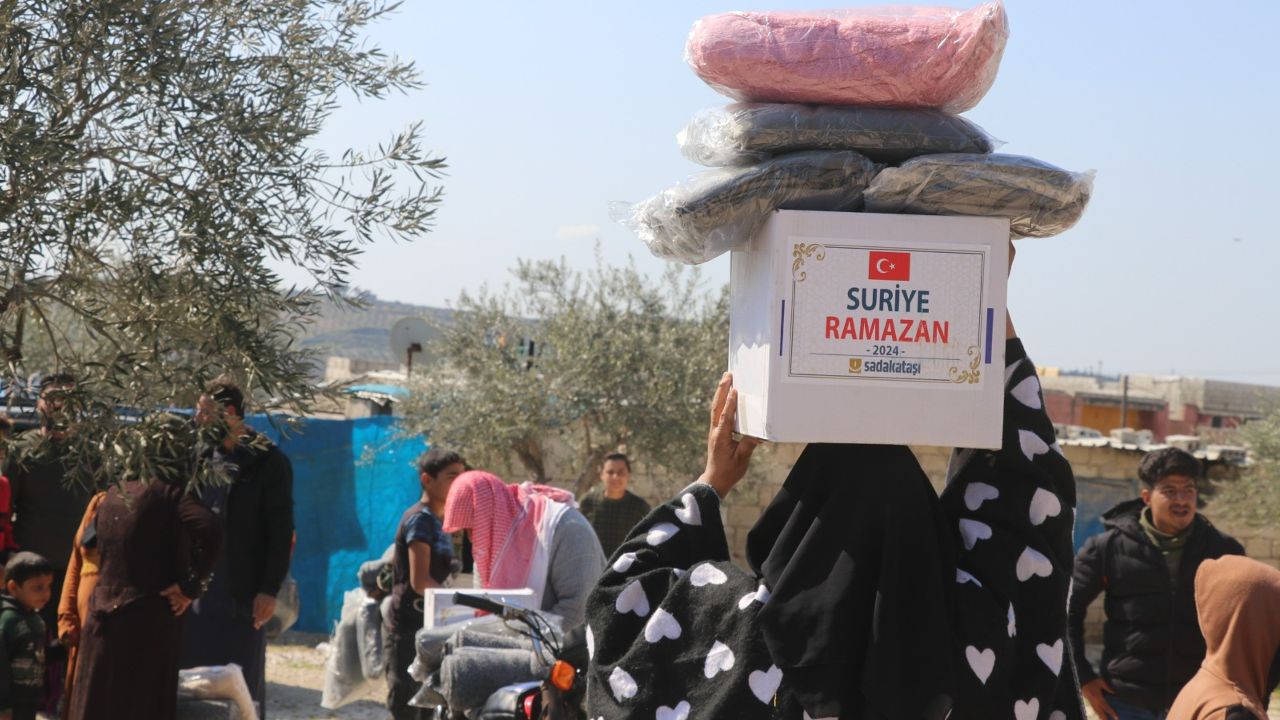 Sadakataşı’ndan İdlib’e Ramazan yardımı