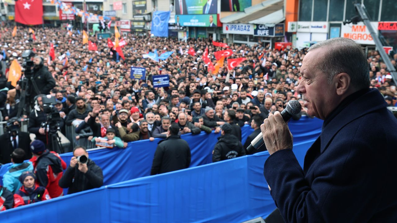 Erdoğan&#039;dan muhalefete &#039;sıfır sonuçlu siyaset&#039; göndermesi: Derdi ayak oyunları olanların vizyonu bu kadar olur