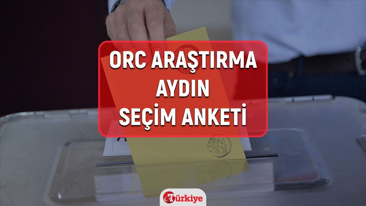 Aydın seçim anketi 2024! (ORC Araştırma) Mustafa Savaş-Özlem Çerçioğlu anket sonucu paylaşıldı