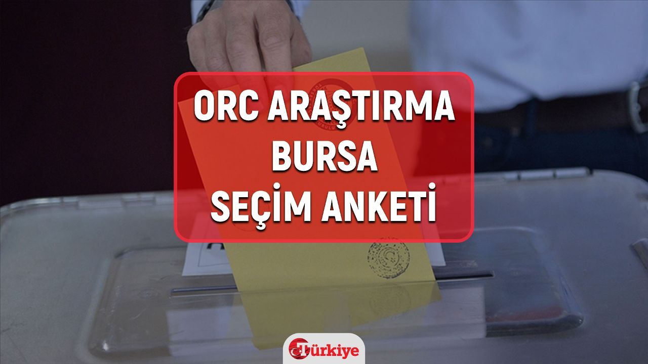 Bursa seçim anketi 2024! (ORC ARAŞTIRMA) Alinur Aktaş-Mustafa Bozbey anket sonucu paylaşıldı