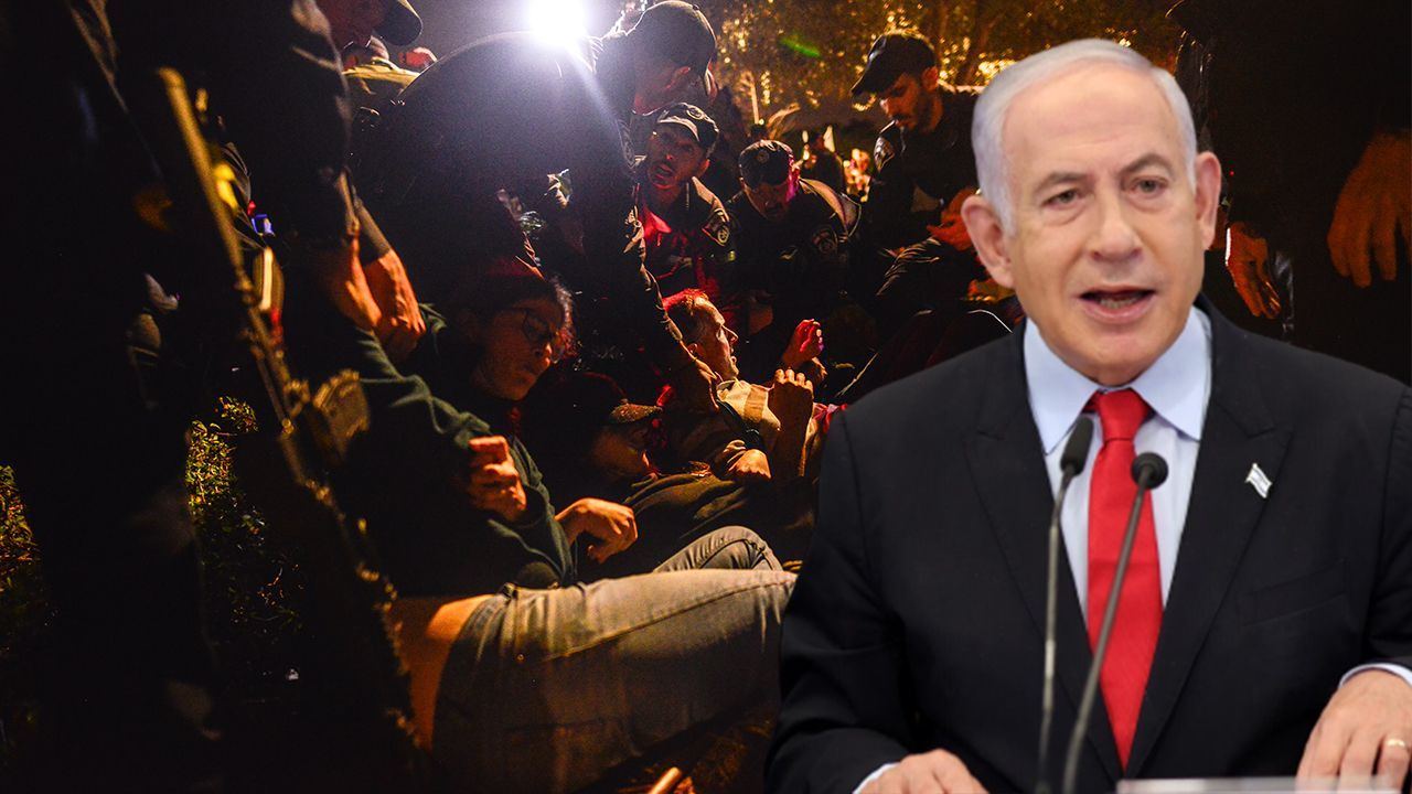 İsrail&#039;de Savaş Kabinesi oturumu iptal edildi! Netanyahu&#039;nun evinin önünde olay çıktı