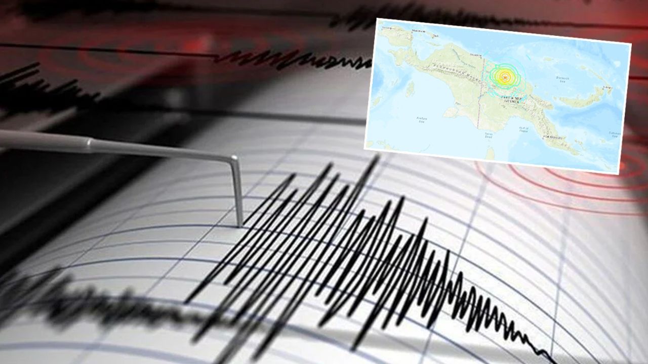 Papua Yeni Gine&#039;de 7.0 büyüklüğünde deprem meydana geldi