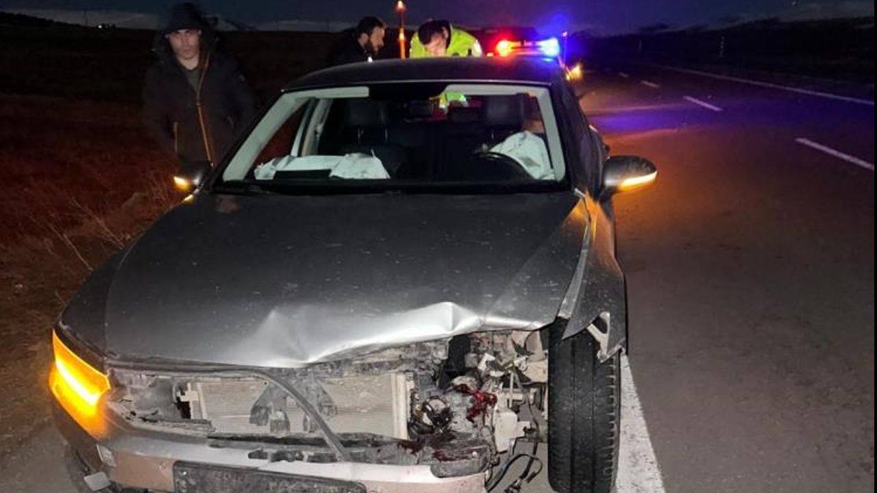 AK Parti Ardahan İl Başkanı trafik kazası geçirdi!