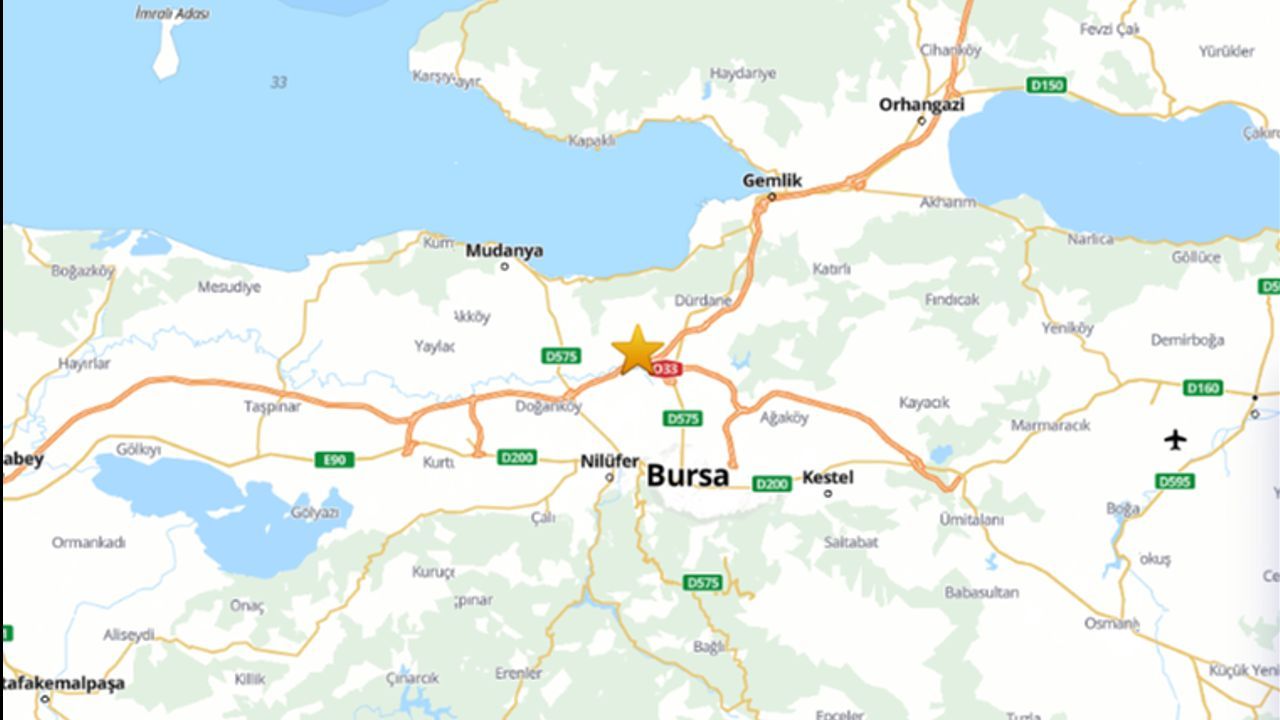 AFAD duyurdu! Bursa&#039;da deprem: İşte ilk veriler...