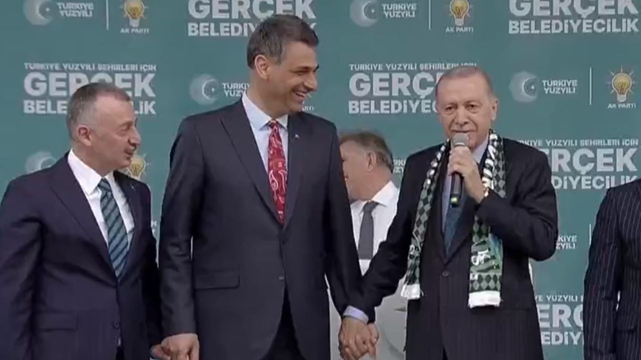 Cumhurbaşkanı Erdoğan hem şaşırdı hem güldürdü: Boya bak boya